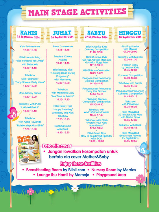 Rundown Mother & Baby Fair 2014 Rundown Mother & Baby Fair 2014