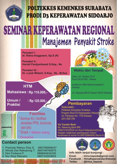 Seminar Keperawatan Regional - Manajemen Penyakit Stroke