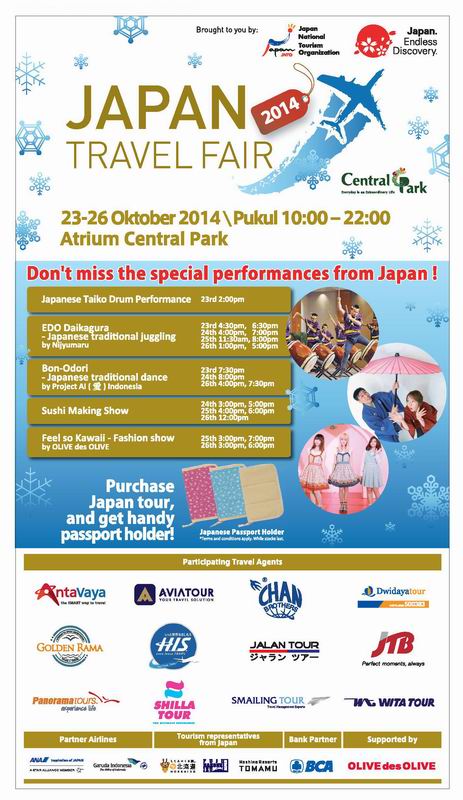 Japan Travel Fair - Central Park Mall