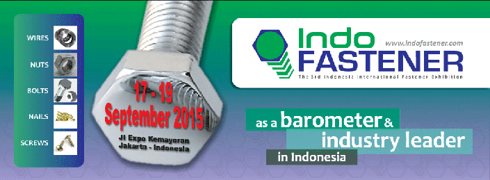 Pameran Indofastener 2015 Jakarta