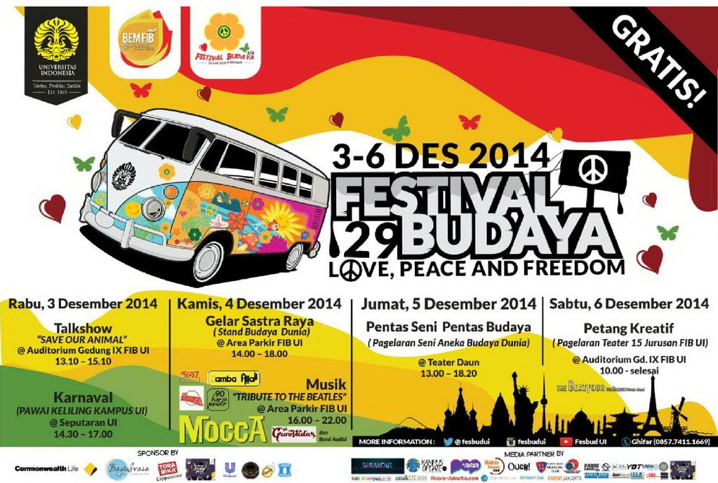 Festival Budaya UI ke-29