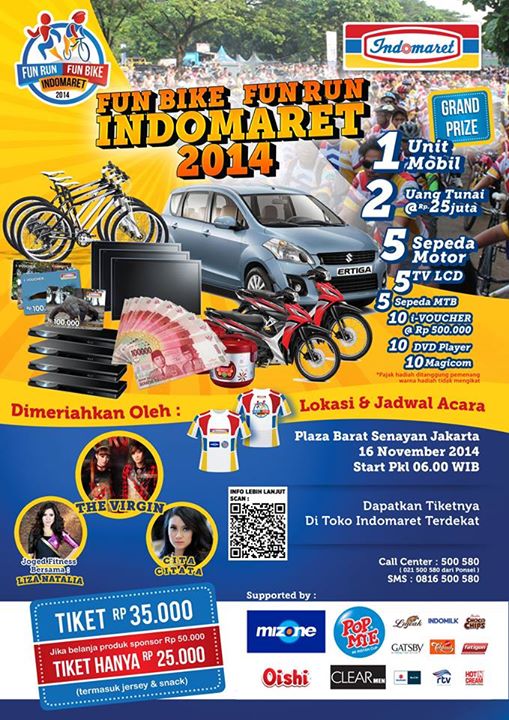 Fun Bike & Fun Run Indomaret - Jakarta