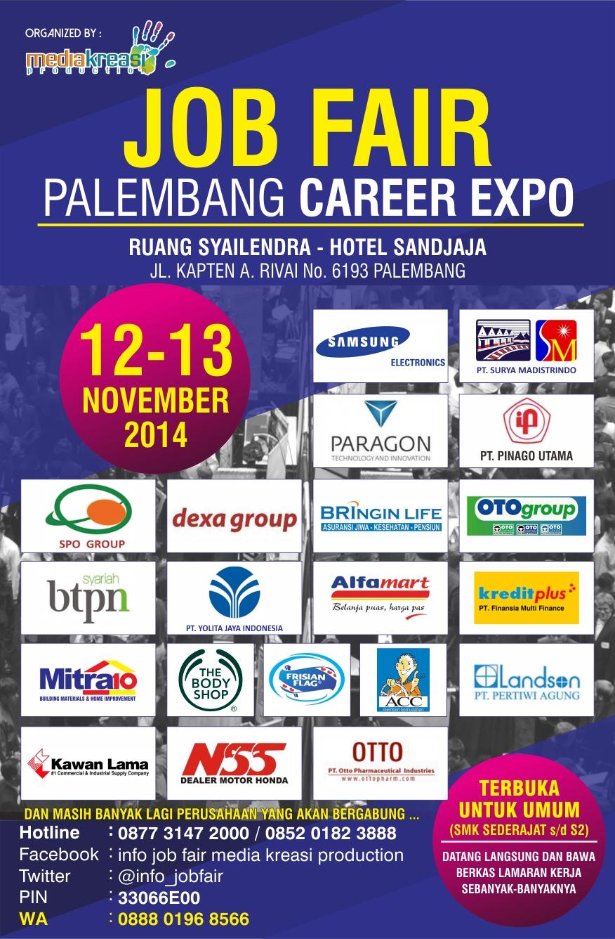 [Job Fair] Palembang Career Expo