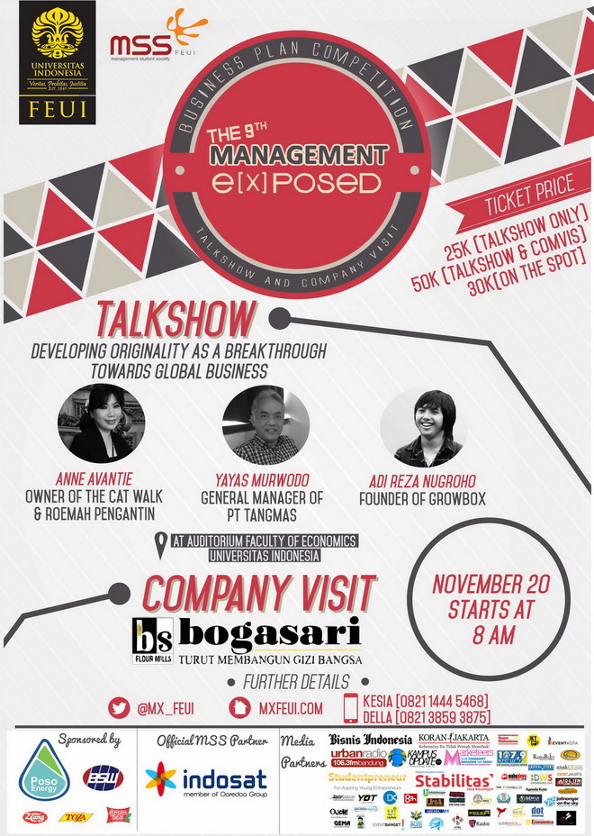 Talkshow & Company Visit The 9th Management e[X]posed (MX) FEUI