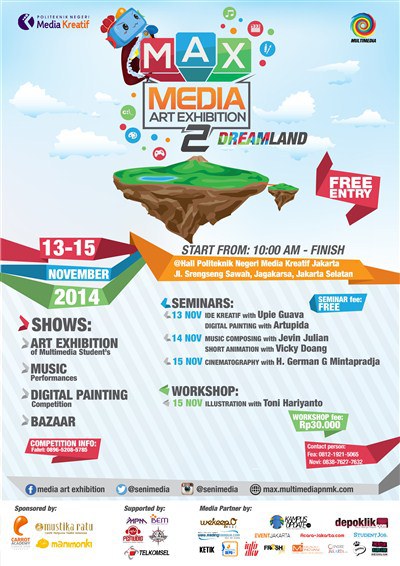 Media Art Exhibition 2 Dreamland - Jakarta