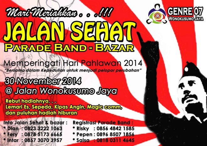 Jalan Sehat - Parade Band - Bazar Merdeka