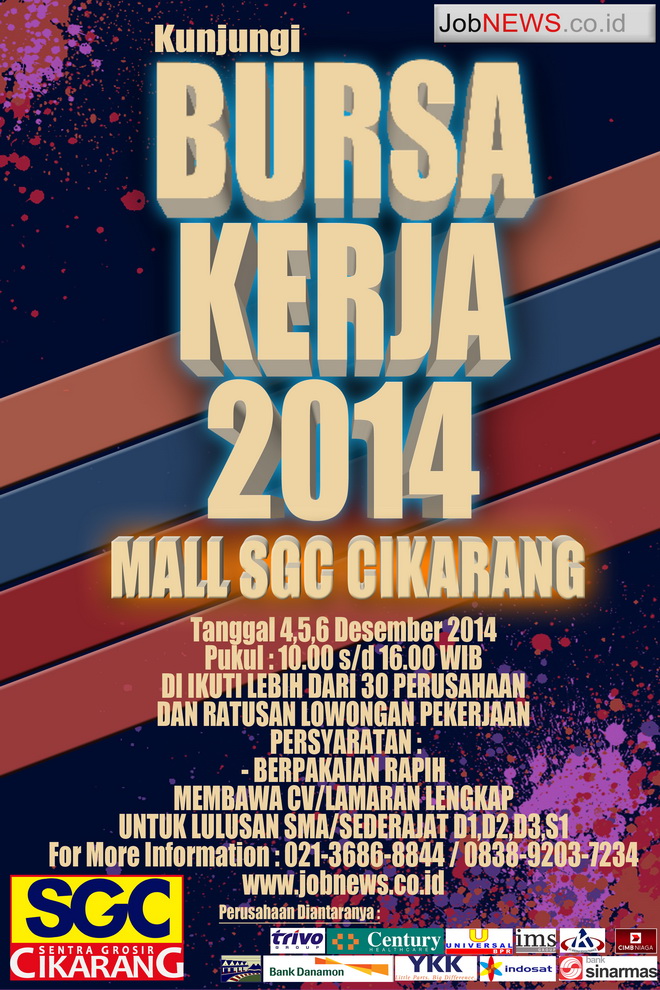 Job Fair Mall SGC Cikarang