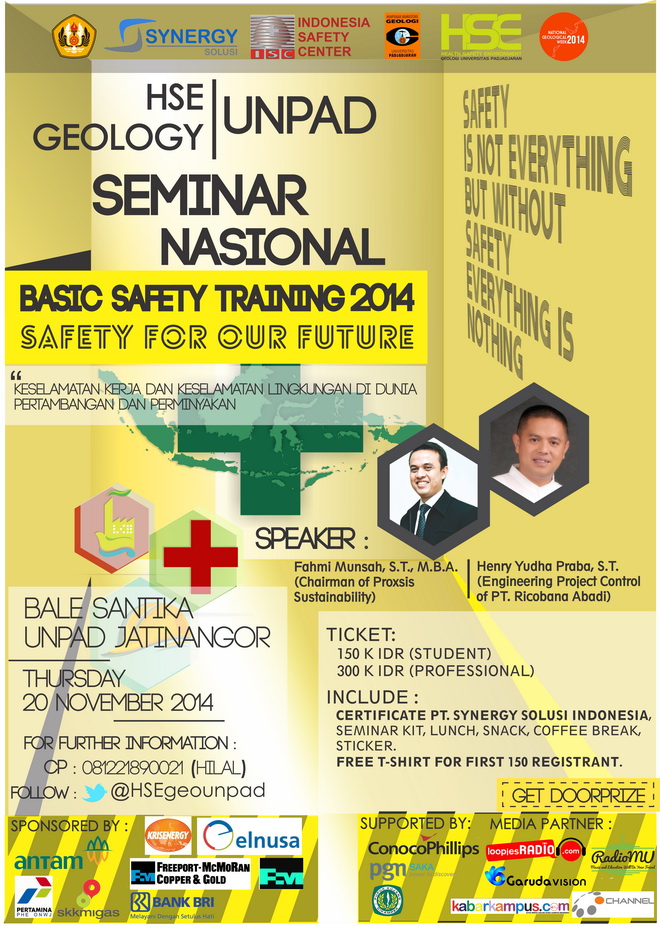 Seminar Nasional Basic Safety Training 2014