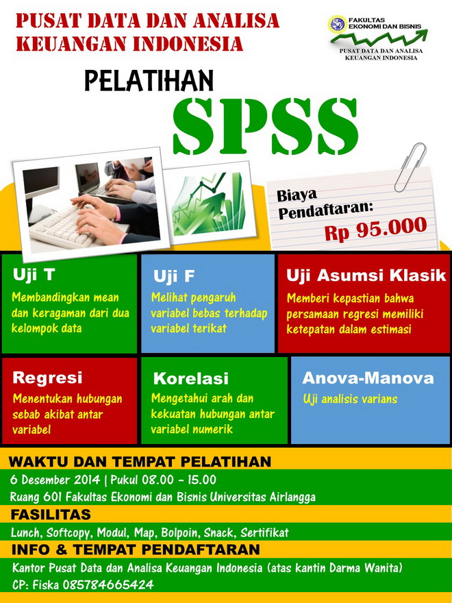 Pelatihan SPSS - UNAIR Surabaya