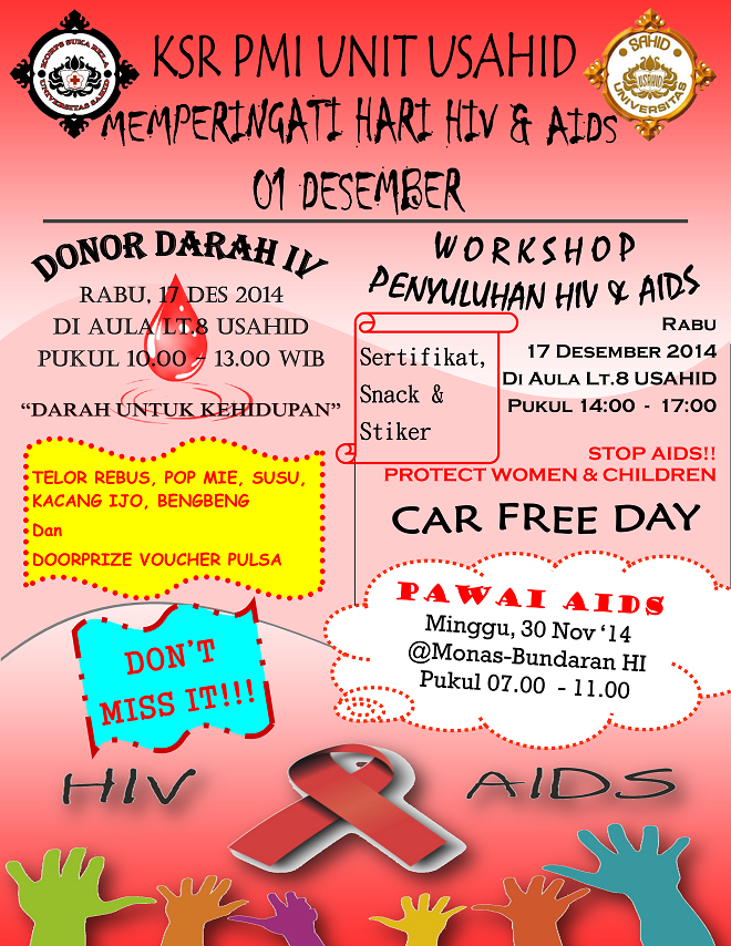 Donor Darah dan Penyuluhan HIV/AIDS - Jakarta