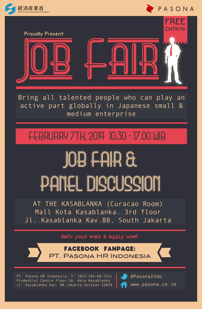 [Job Fair] & Panel Discussion Mall Kasablanka Jakarta