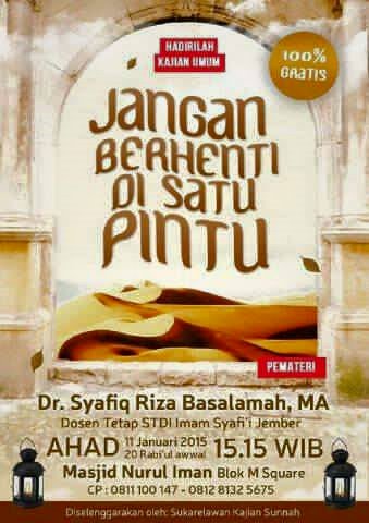 Kajian Ilmiyyah BLOK M Jakarta
