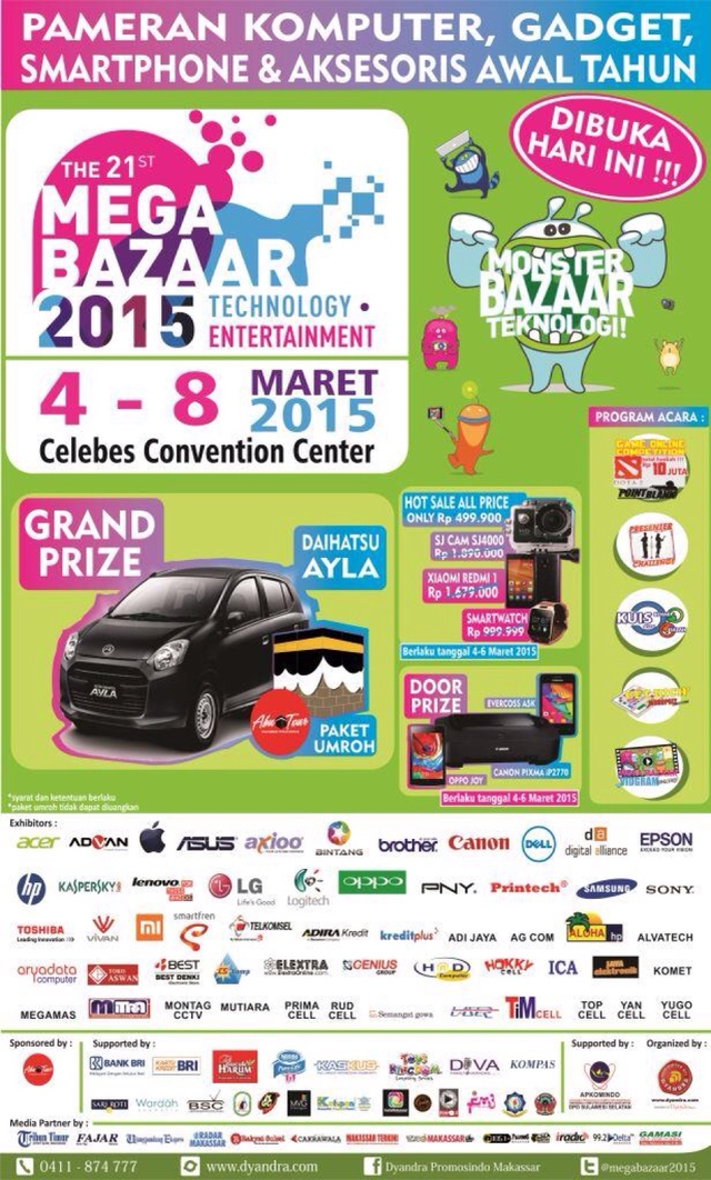 Mega Bazaar Consumer Show 2015 - Makassar
