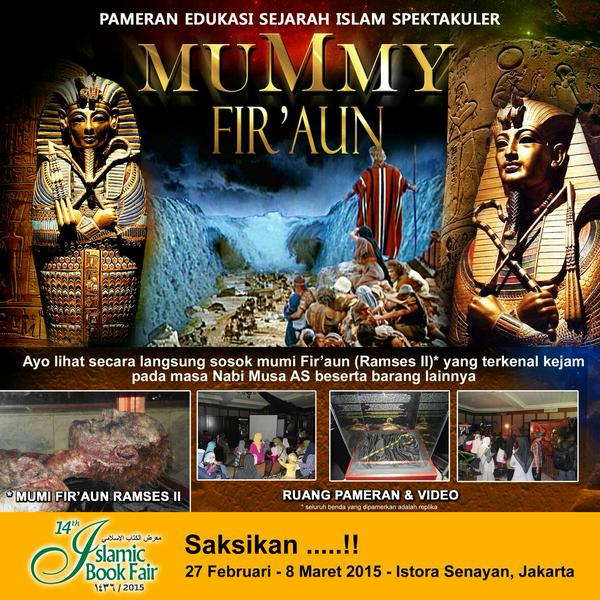 Pameran Mummy Firaun Pameran Mummy Firaun