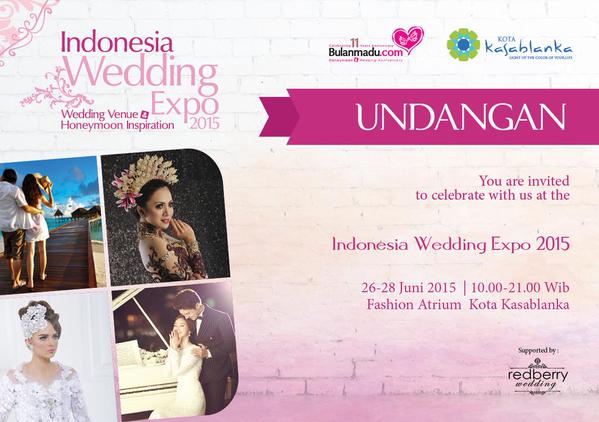 Indonesia Wedding Expo 2015 Jakarta
