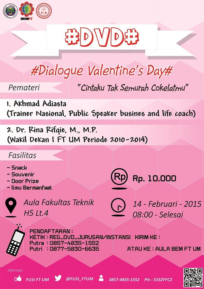 DVD (Dialogue Valentine Day) UM Malang