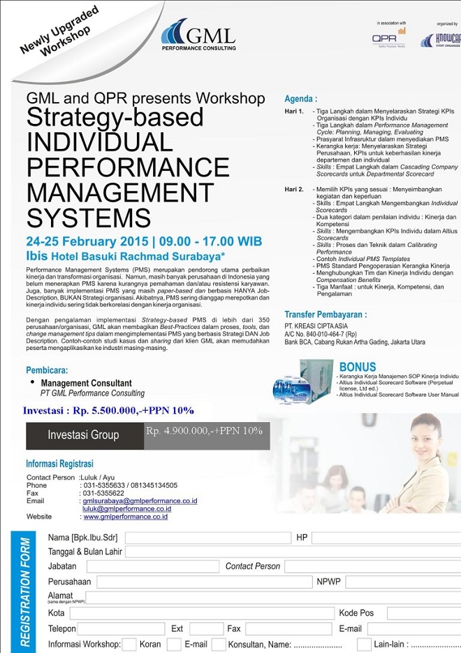 Strategy Based: Individual Performance Management System - Surabaya