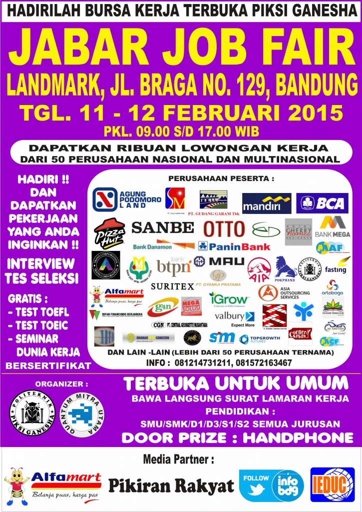Jabar Job Fair - Februari 2015