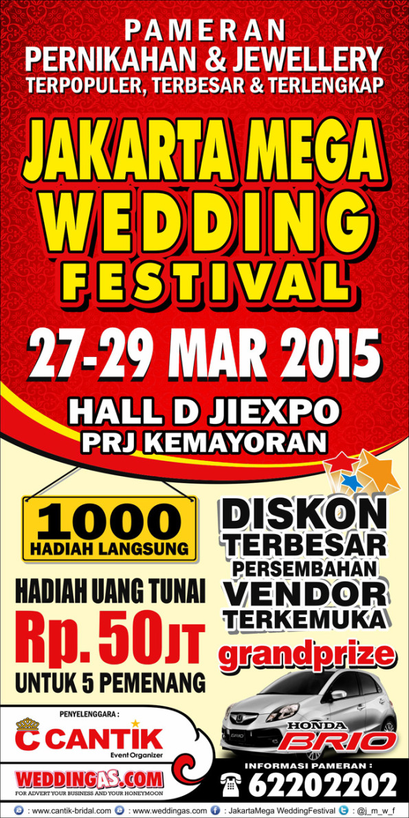 Jakarta Mega Wedding Festival - Maret 2015