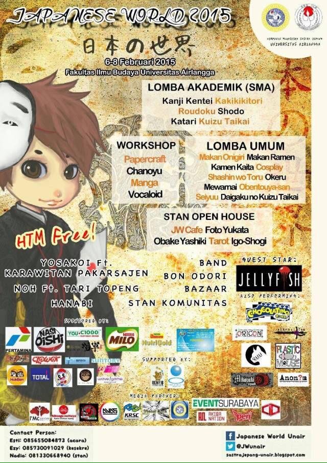 Japanese World 2015 - UNAIR Surabaya