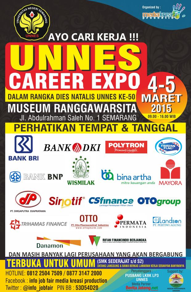 [Job Fair] Unnes Career Expo - Maret 2015