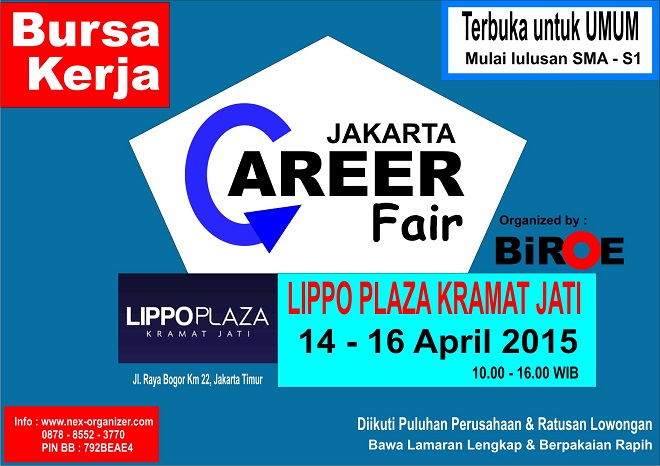 [Job Fair] Jakarta Career Fair - April 2015