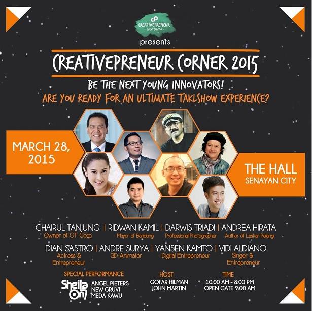 Fullday Talkshow - Creativepreneur Corner 2015