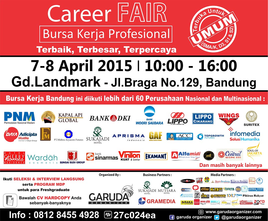 [Job Fair] Bursa Kerja Bandung - April 2015