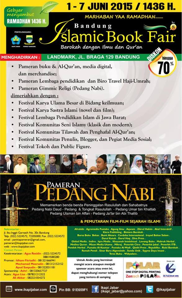 Bandung Islamic Book Fair 2015