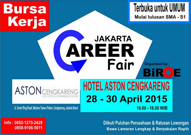 [Job Fair] Jakarta Career Fair - Cengkareng April 2015