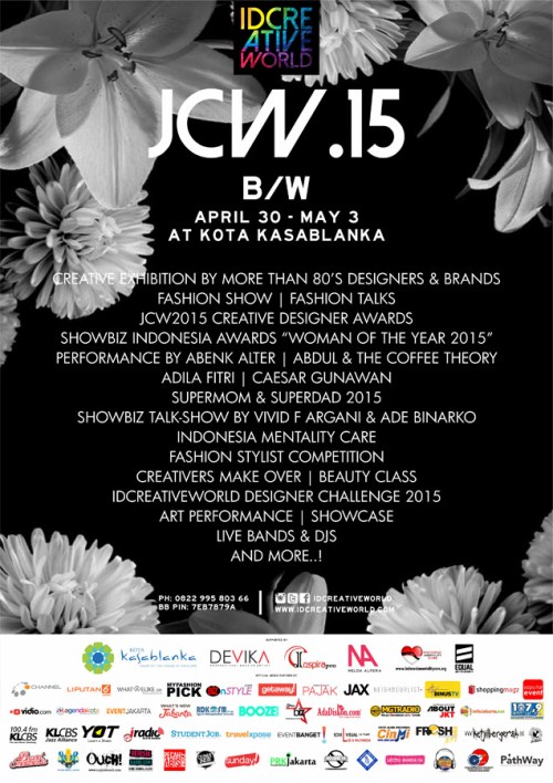 Jakarta Creative Weeks 2015 “Black and White”