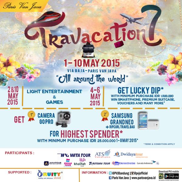 Travacation Travel Fair ke-7 di Bandung