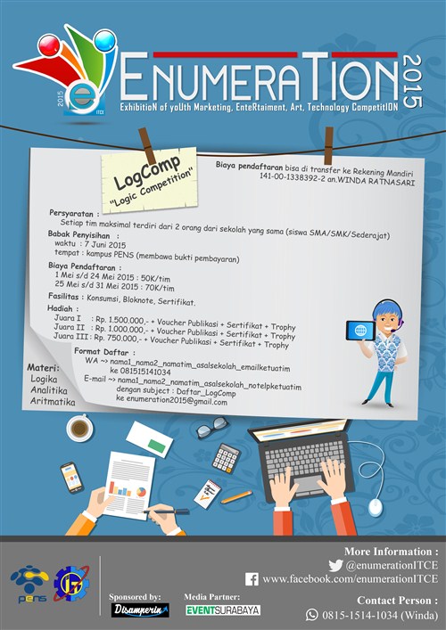Enumeration 2015: LogComp "Logic Competition" - Surabaya