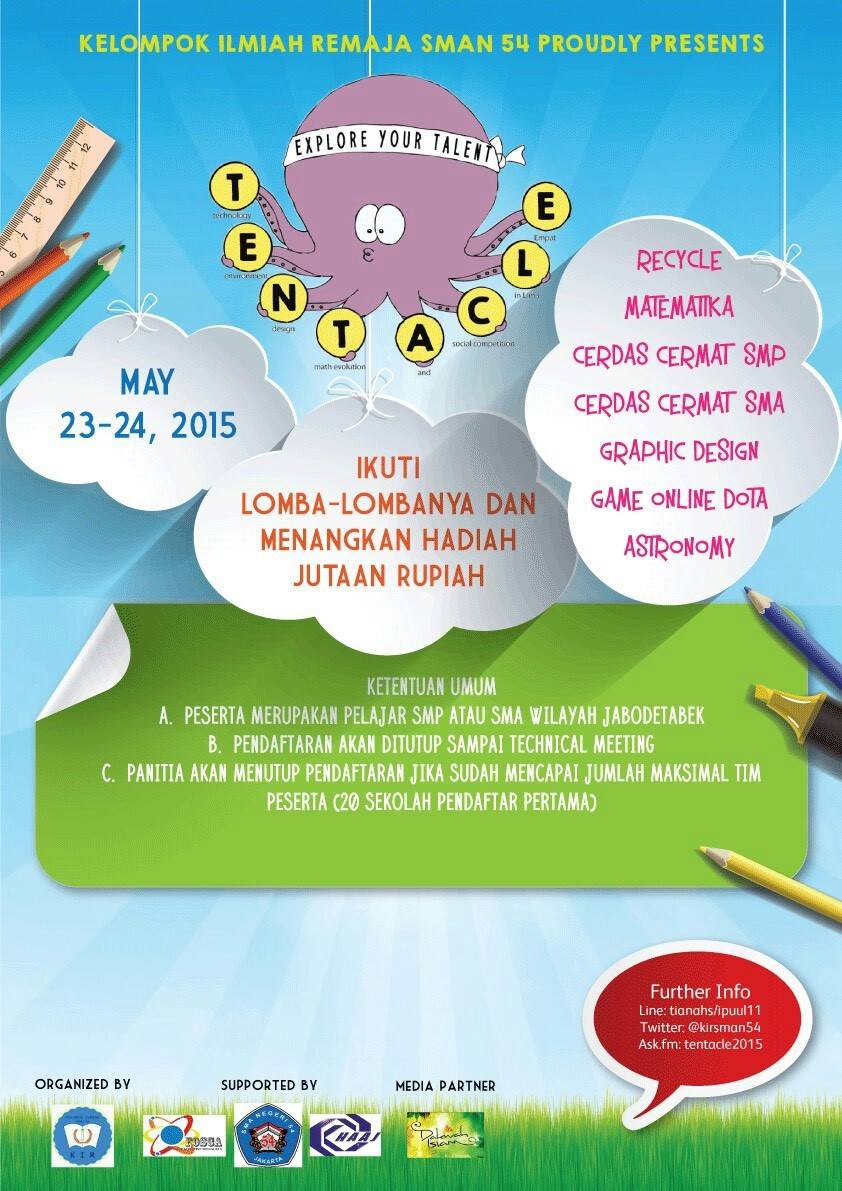 TENTACLE 2015 - SMAN 54 Jakarta