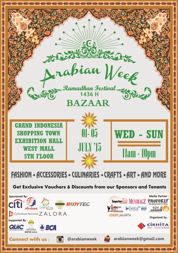 Arabian Week Festival & Bazaar 2015