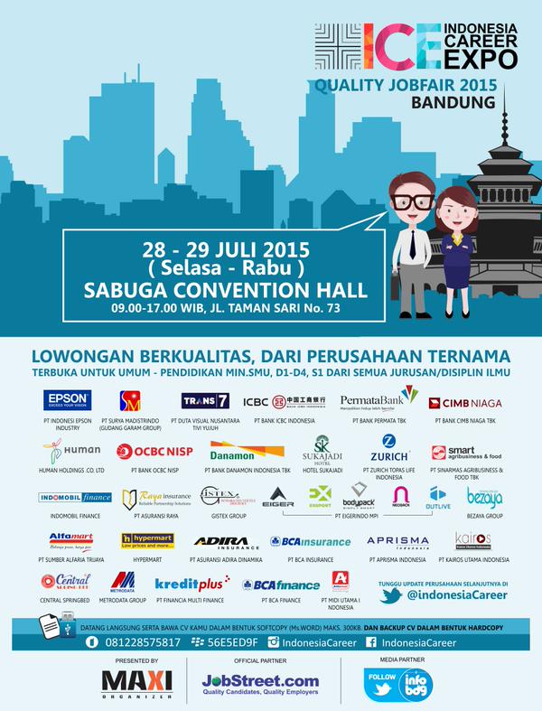 [Job Fair] Indonesia Career Expo - Bandung