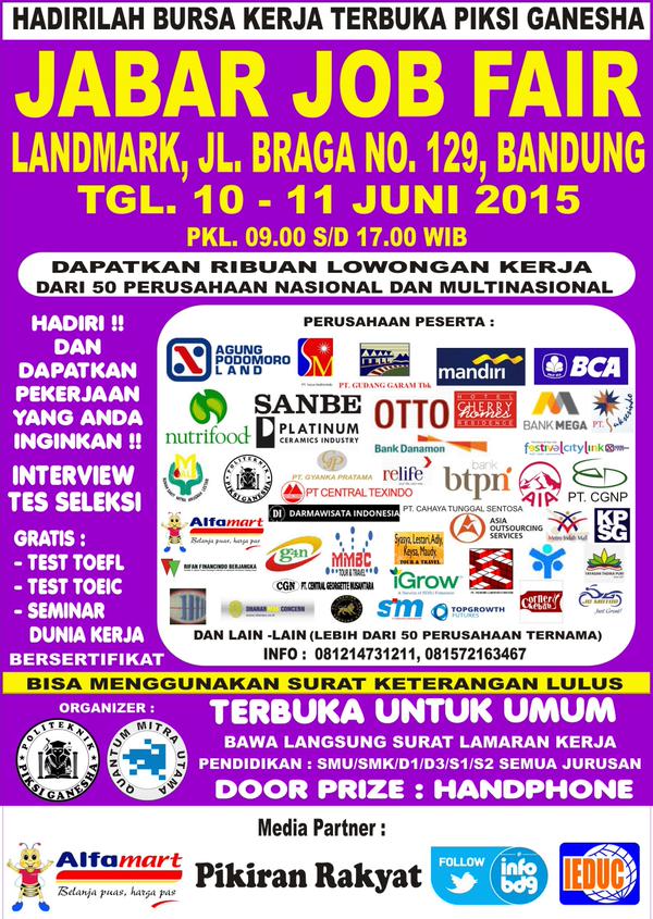 Jabar Job Fair - Juni 2015