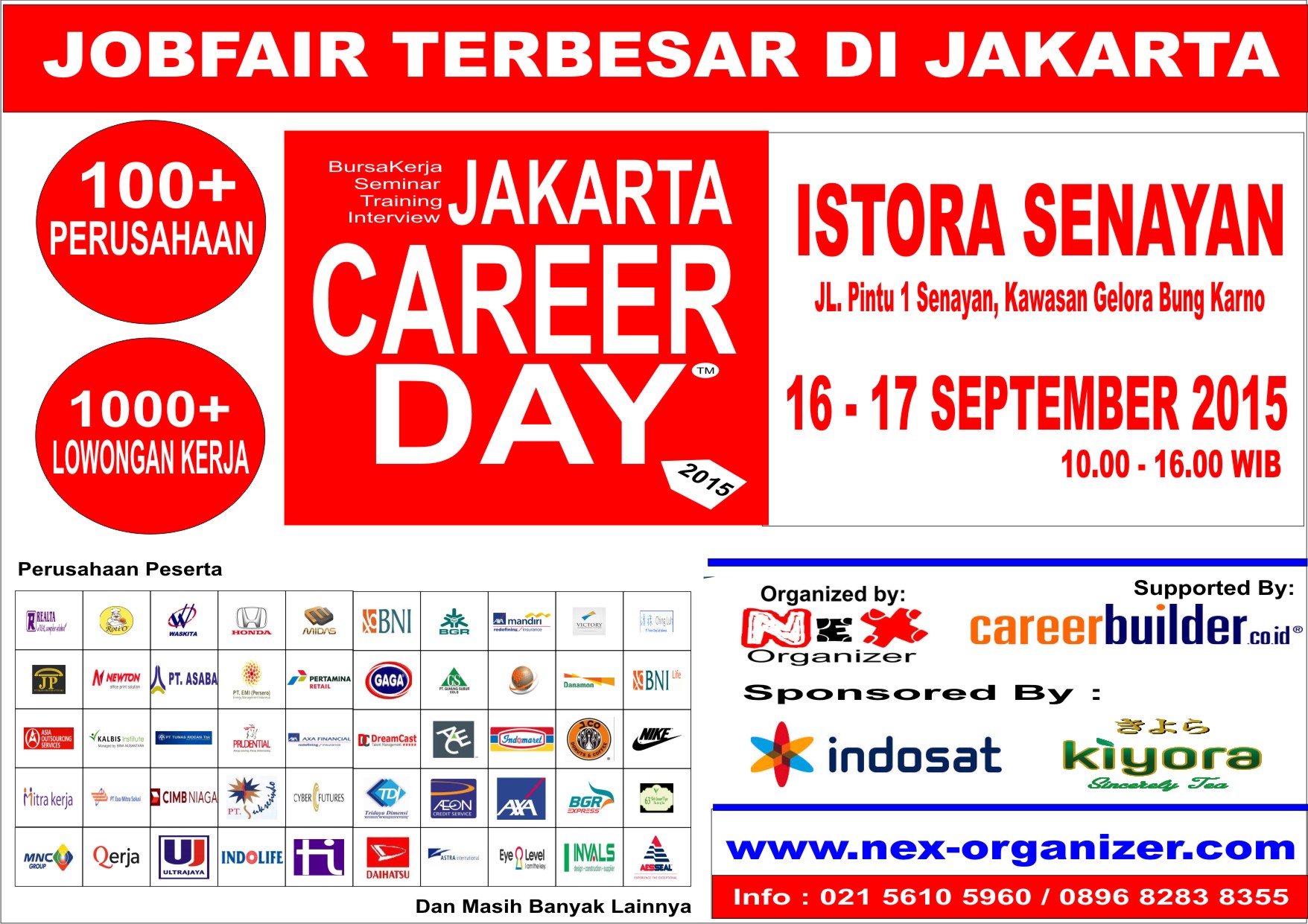 [Job Fair] Jakarta Career Day - September 2015