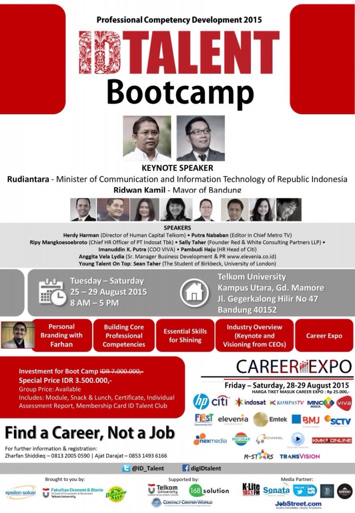 ID Talent Bootcamp & Career Expo - Bandung