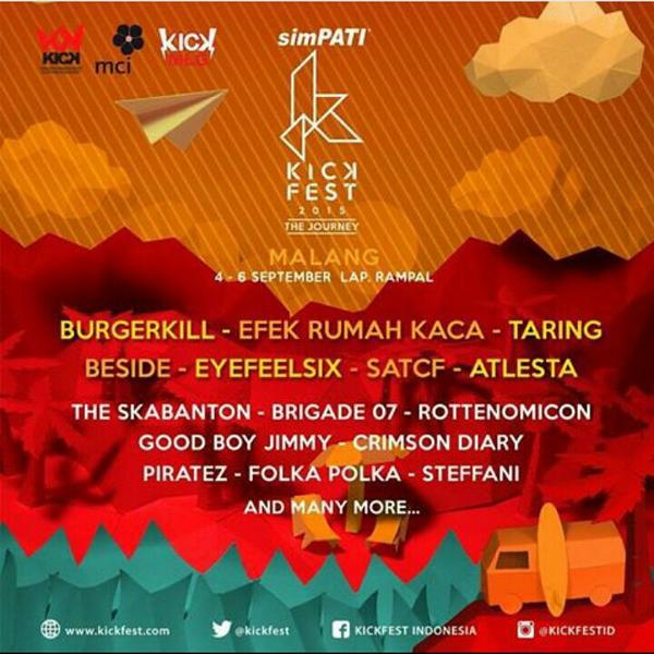 Kick Fest 2015 The Journey - Malang