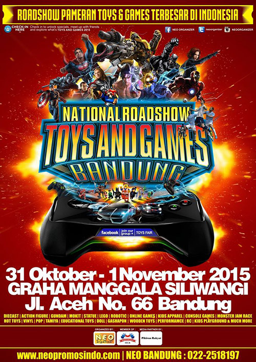 National Roadshow Toys and Games Bandung