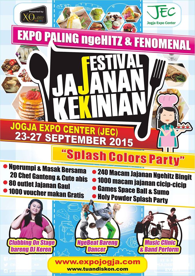 Festival Jajanan Kekinian 2015 - Yogyakarta