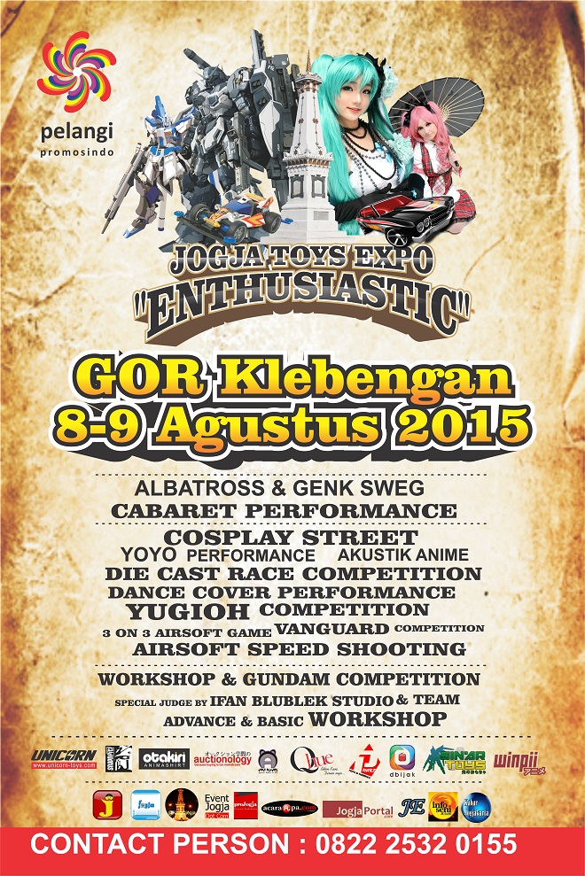 Jogja Toys Expo "Enthusiastic" GOR Klebengan