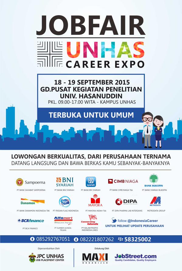 [Job Fair] UNHAS Career Expo - September 2015