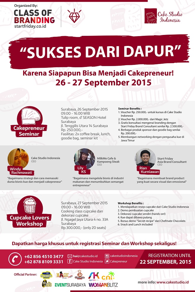 Seminar dan Workshop Sukses dari Dapur - Surabaya