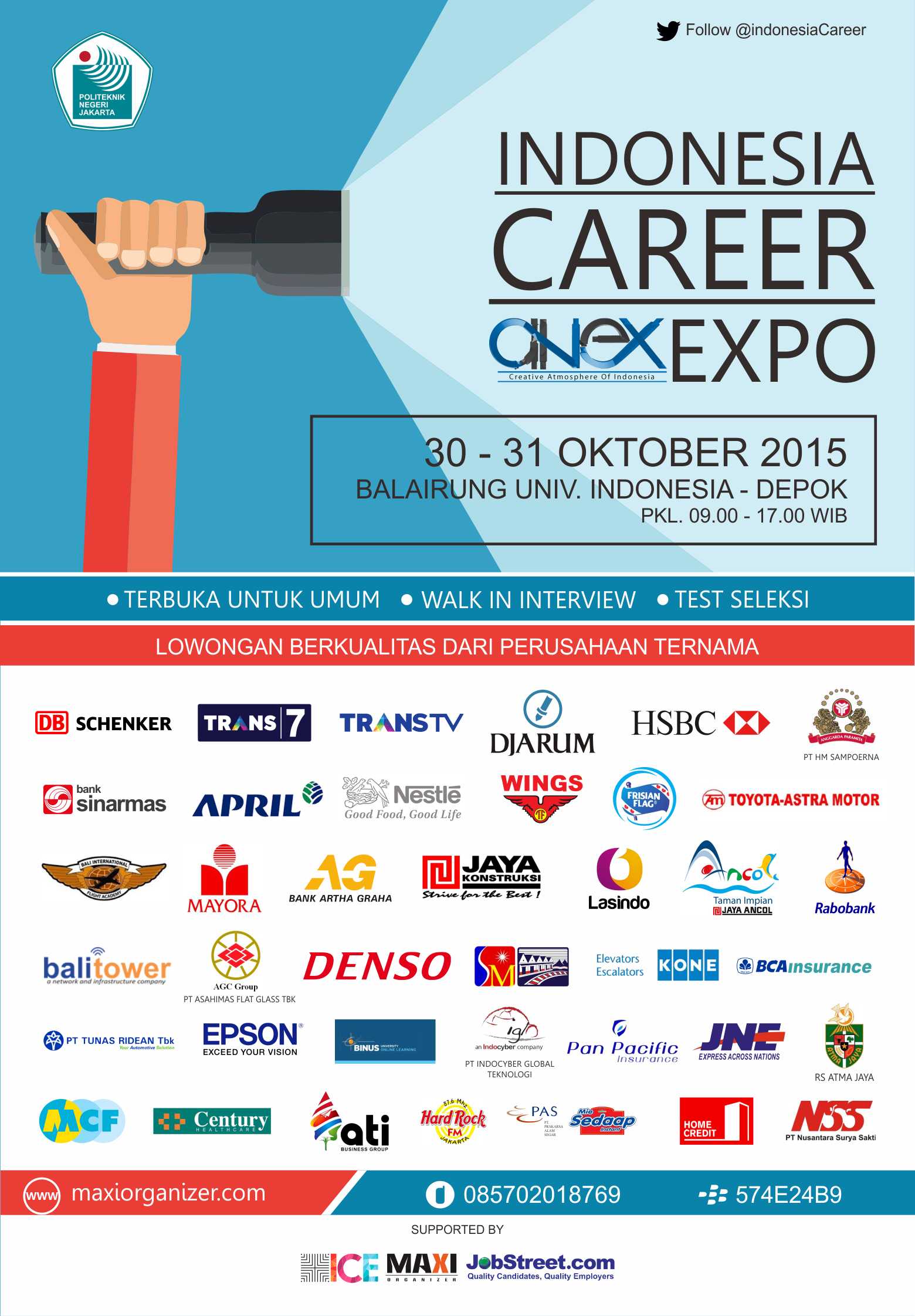 [Job Fair] INDONESIA CAREER EXPO - JAKARTA