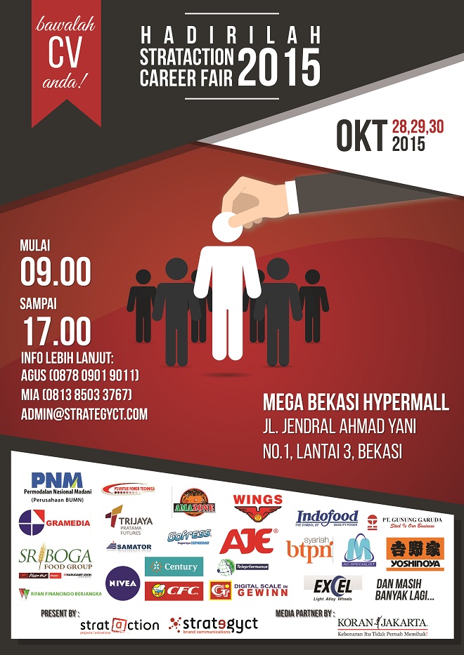 [Job Fair] Strataction Career Fair Bekasi