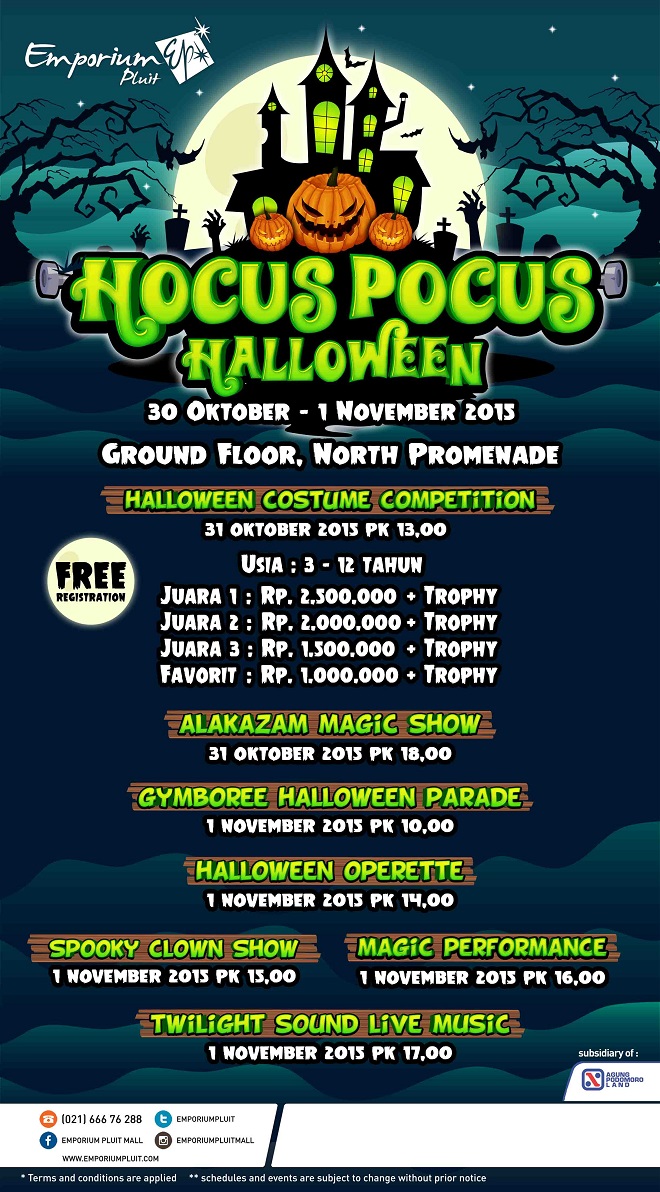 Hocus Pocus Halloween​ - Jakarta