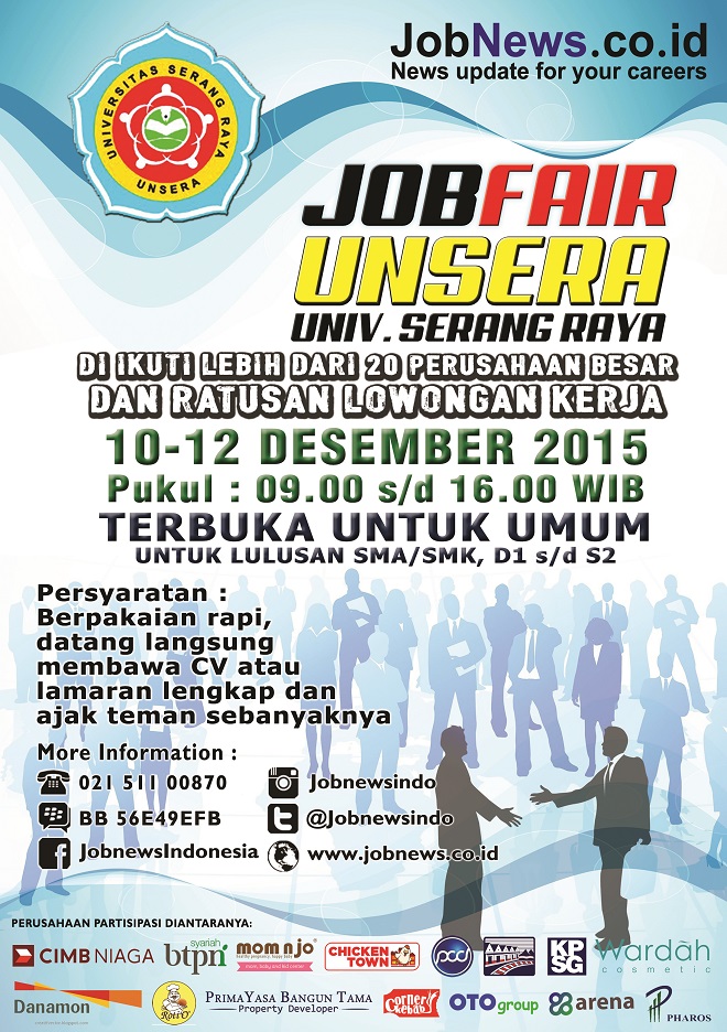JobFair Kampus UNSERA (Universitas Serang Raya)