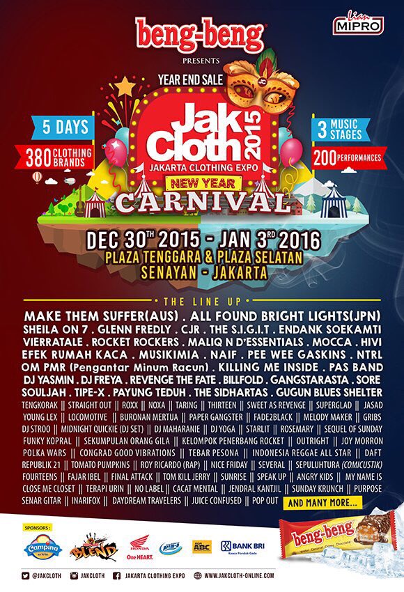 JakCloth New Year Canival 2015